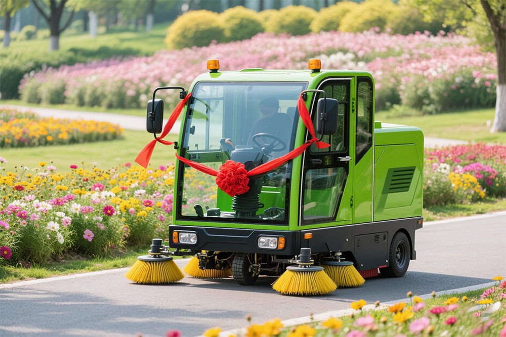 為什么公園都在用電動掃地車？深度剖析其使用優勢