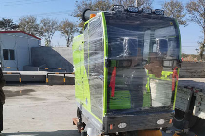 中鐵十八局配置萊特LT-G26型掃地車提質增效 實干彰顯企業擔當