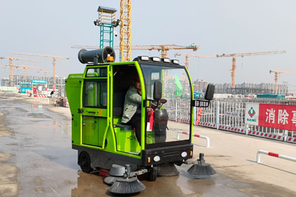 北京城建北方建設購入萊特LT-G26型掃地車 以智能清潔賦能高質量發展