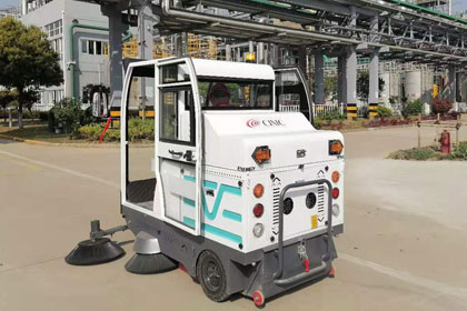 賦能綠色生產，提升清潔效能——先尼科化工引入萊特LT-S26型掃地車