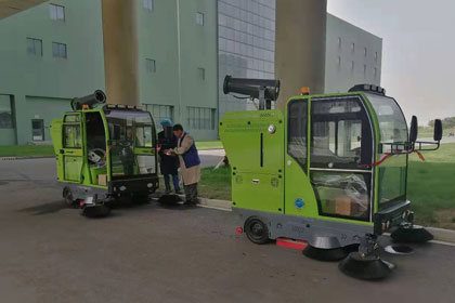 揚子江藥業攜手萊特 以LT-G26掃地車筑牢綠色廠區根基