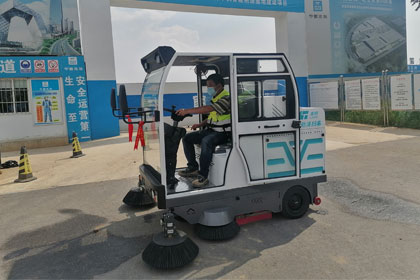 中建安裝集團引進萊特LT-S26掃地車 賦能項目清潔 彰顯責任擔當